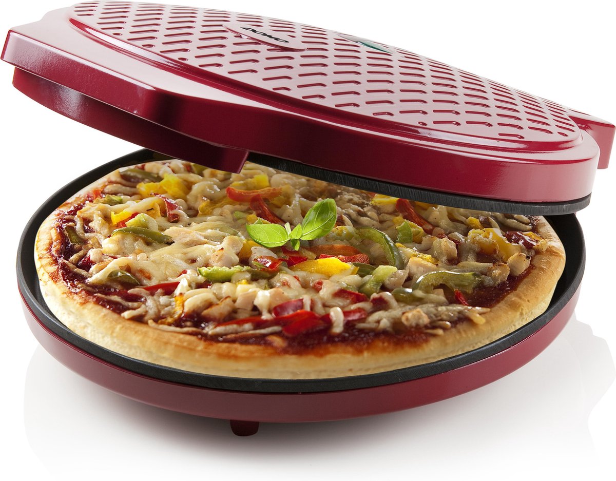 DOMO DO9177PZ My Express Pizzamaker Rood