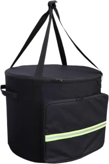 Draagbare pizzaoven hoes, 54x54x40 cm, zwart