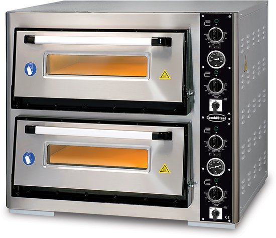 ELEK. PIZZAOVEN DUBBEL 7491.1035