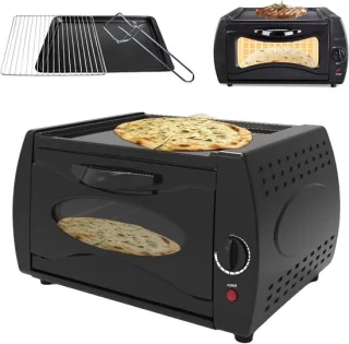 Elektrische mini oven - 14 liter - zwart