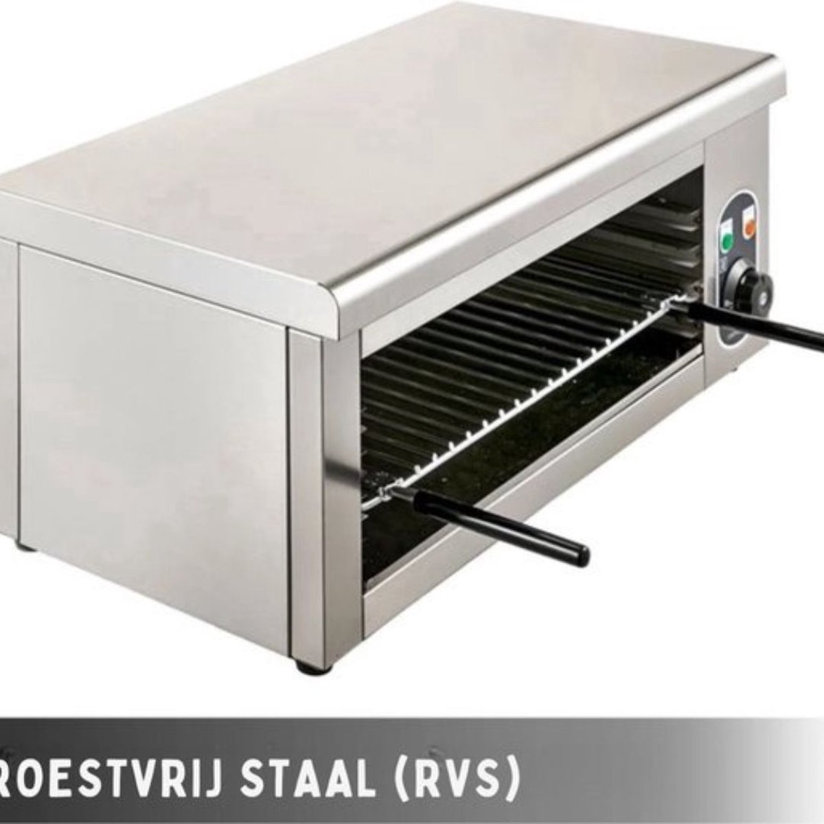 Elektrische Oven PRO RVS 2KW