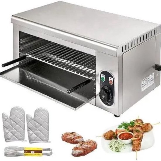 Elektrische Oven PRO RVS 2KW