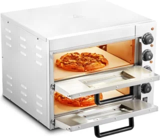 Elektrische Pizza Oven 35cm Roestvrijstaal 3000W