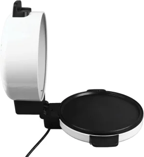 Elektrische pizzaoven 36 x 36 x 19 cm zilver