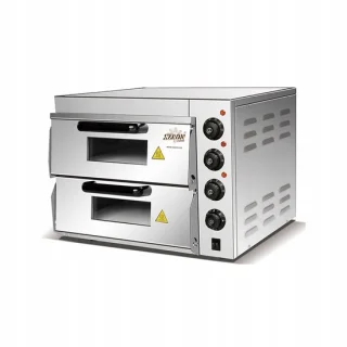 Elektrische pizzaoven met 2 kamers – Szron WHPO2ST