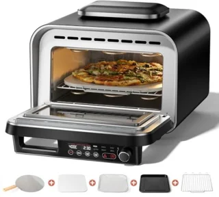 Elektrische pizzaoven voor countertop