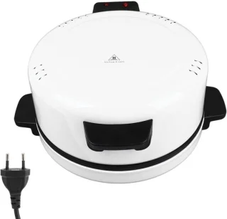 Elektrische pizzaoven zilver