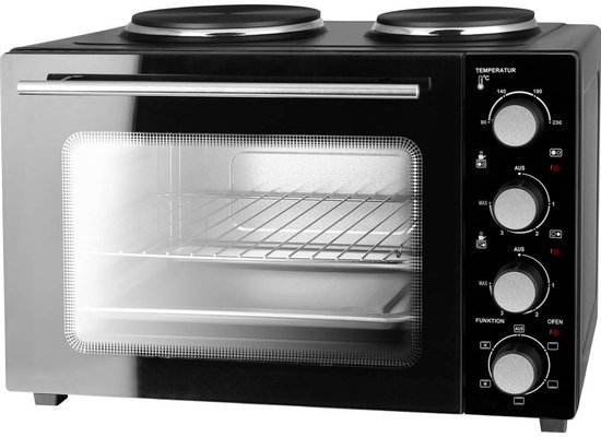 EMERIO MO-125236.4 Mini-oven met kookplaat en grill