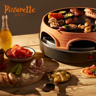 Emerio PO-113255.4 3-IN-1 Raclette Grill 6 Persoons