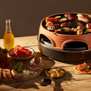 Emerio PO-113255.4 3-IN-1 Raclette Grill 6 Persoons