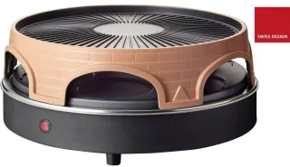 Emerio PO-113255.4 3-IN-1 Raclette Grill 6 Persoons