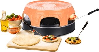 Emerio PO-115848.1 Terracotta Pizzaoven 6 Persoons