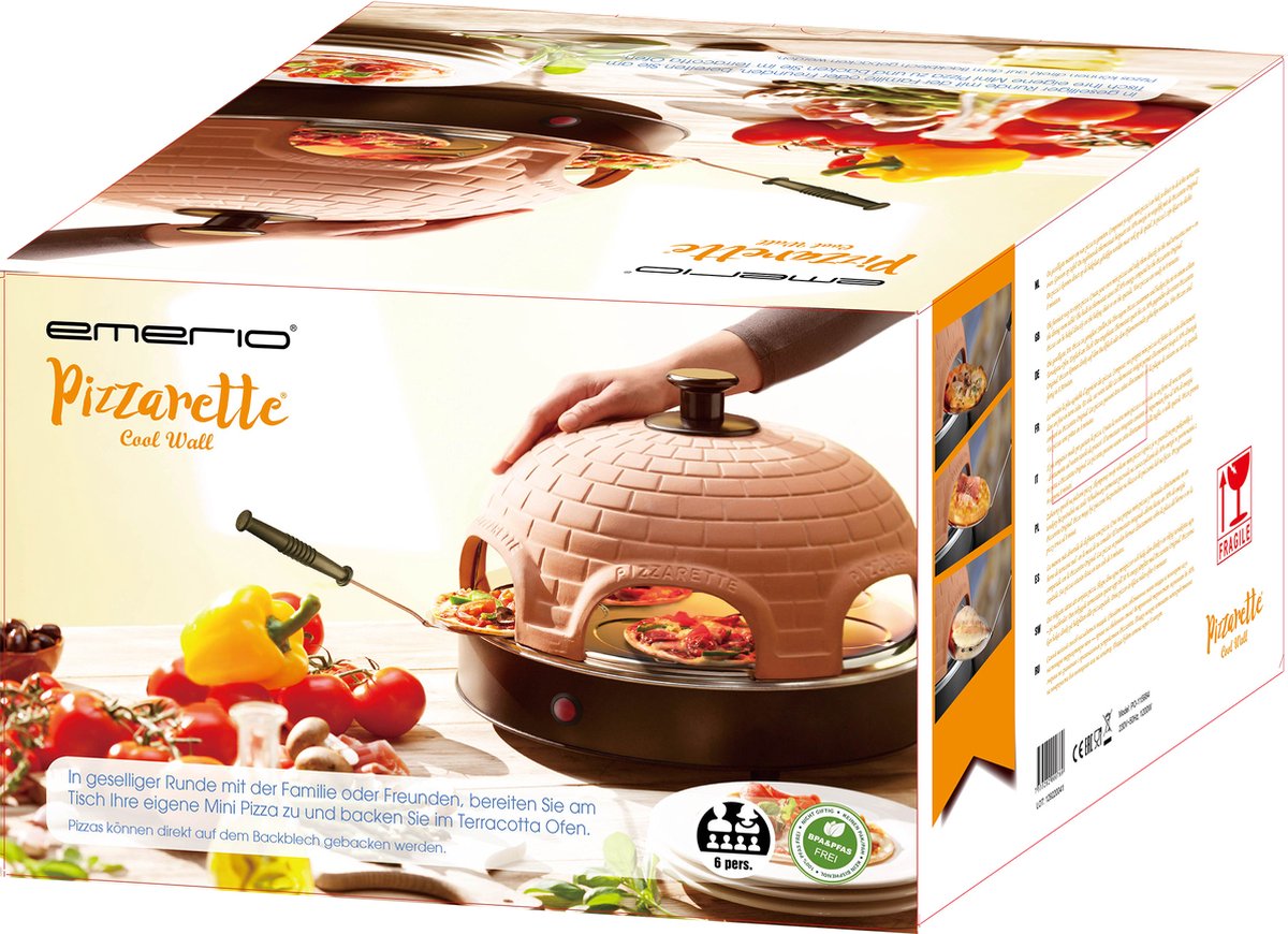 Emerio PO-115984 Terracotta Koepeloven 6 Personen