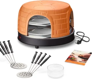 Emerio PO-116124.1 Terracotta Koepel Oven 8 Persoons