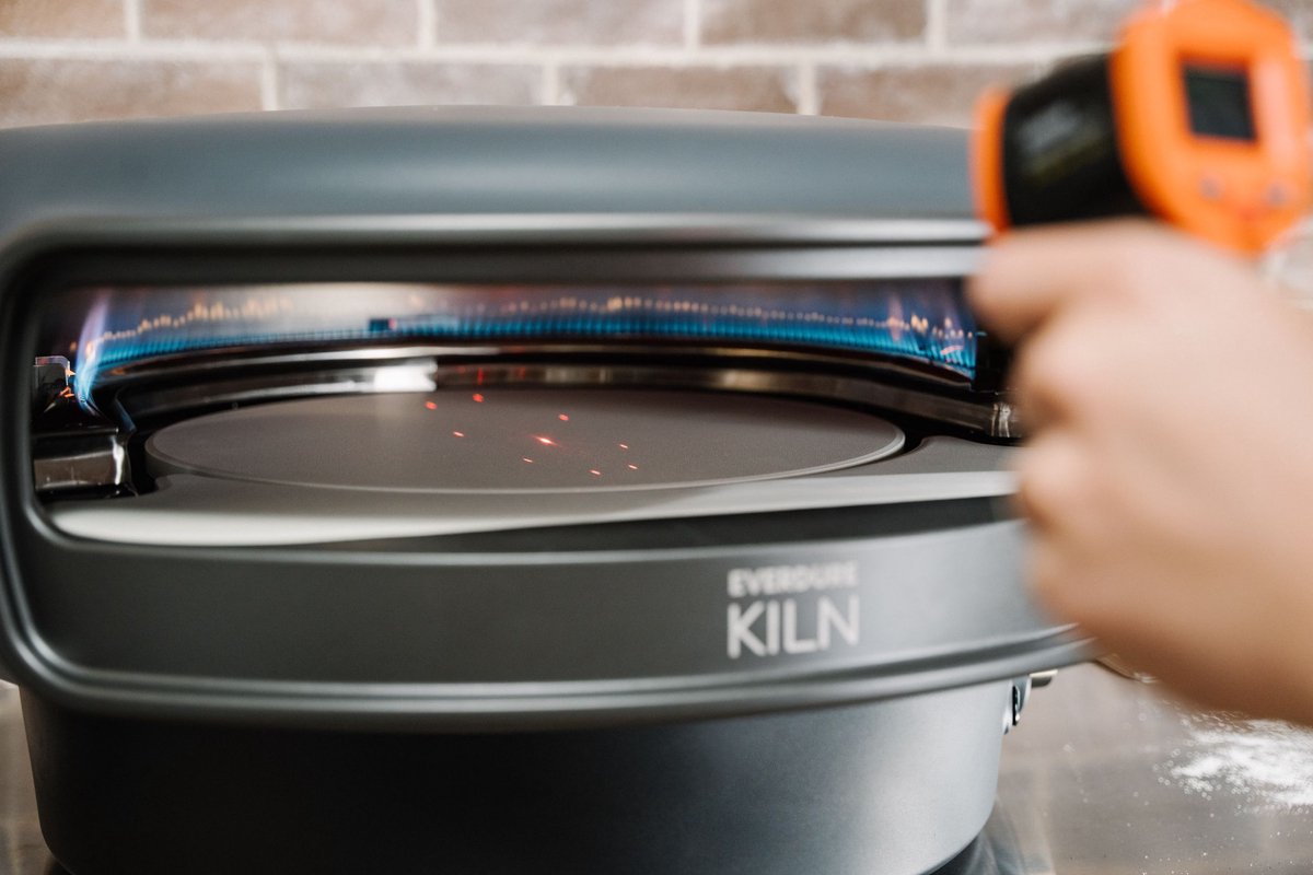 Everdure KILN 2 Pizzaoven Grijs Roestvast Staal