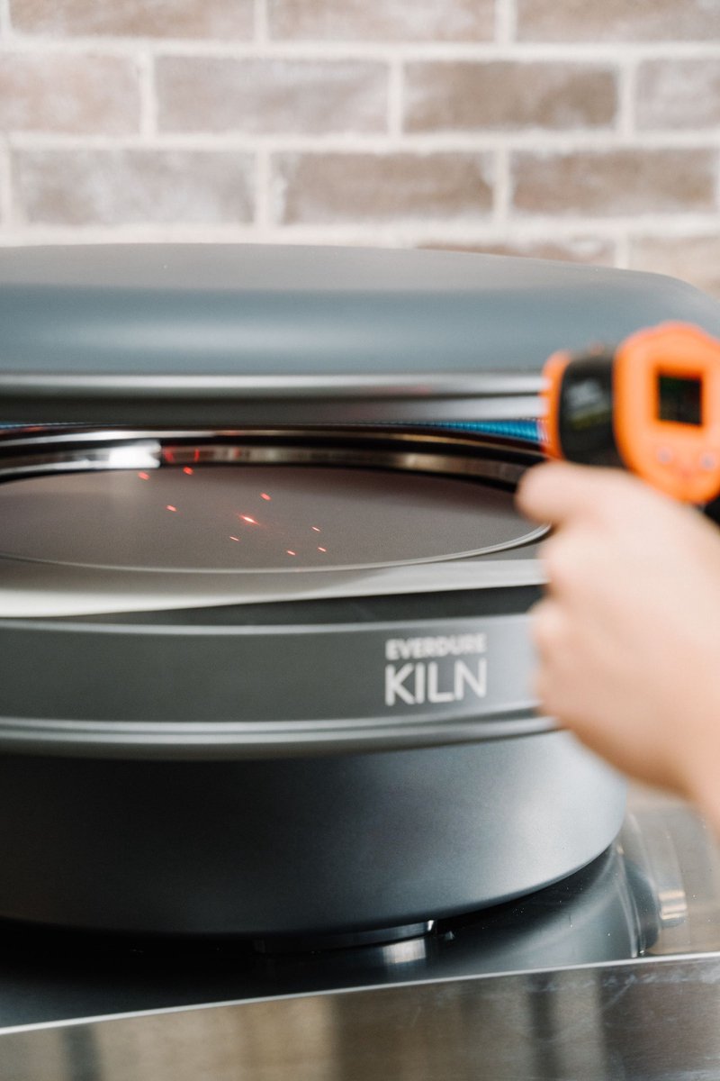 Everdure KILN 2 Pizzaoven Grijs Roestvast Staal