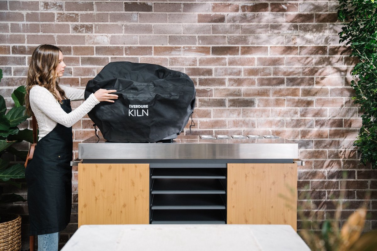 Everdure KILN 2 Pizzaoven Grijs Roestvast Staal