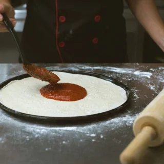 Excellent Houseware Geperforeerde Pizzavorm 32 cm