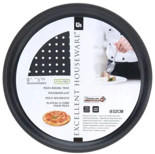 Excellent Houseware Geperforeerde Pizzavorm 32 cm
