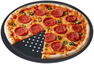 Excellent Houseware Geperforeerde Pizzavorm 32 cm