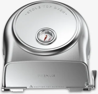 FERNUS Polished Aluminium Pizzaoven
