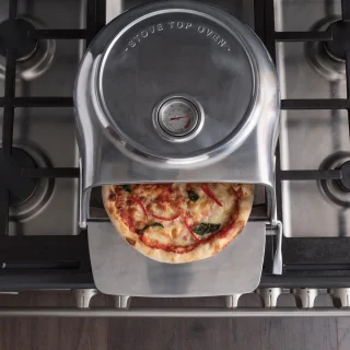 FERNUS Polished Aluminium Pizzaoven