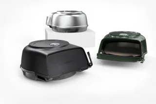 FERNUS Polished Aluminium Pizzaoven