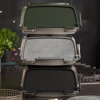 FERNUS Polished Aluminium Pizzaoven
