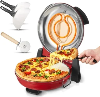 Flolife 12-inch Elektrische Pizzaoven