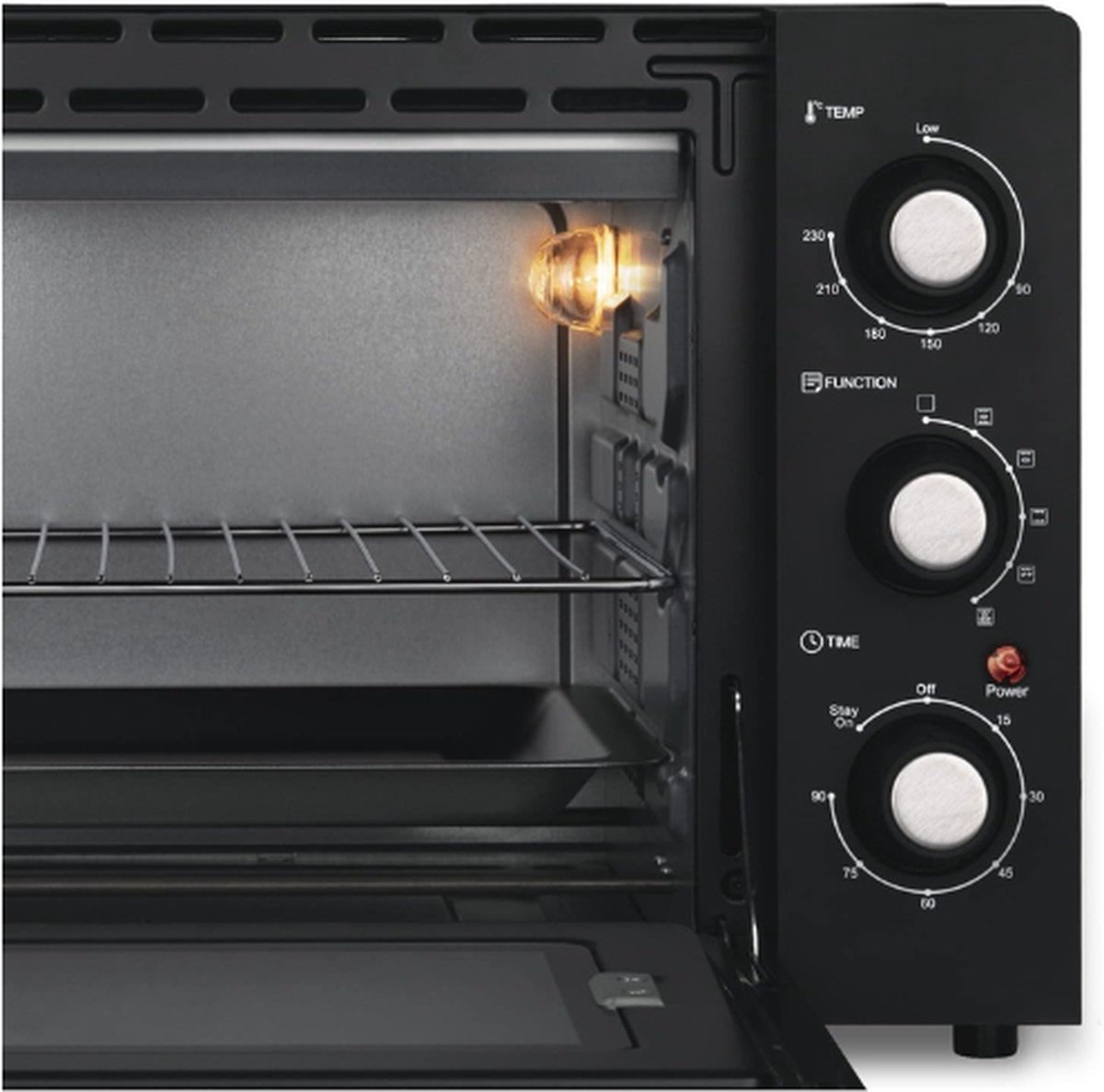 FO42 Compacte Mini-Oven 42L 2000W