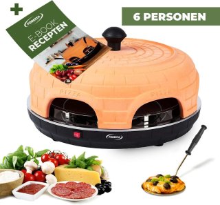 Foresta Pizzaoven 6 Persoons Met Pizzasteen