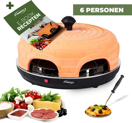 Foresta Pizzaoven 6 Persoons Met Pizzasteen review