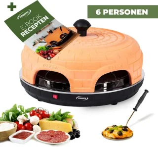 Foresta Pizzaoven 6 Persoons Met Pizzasteen