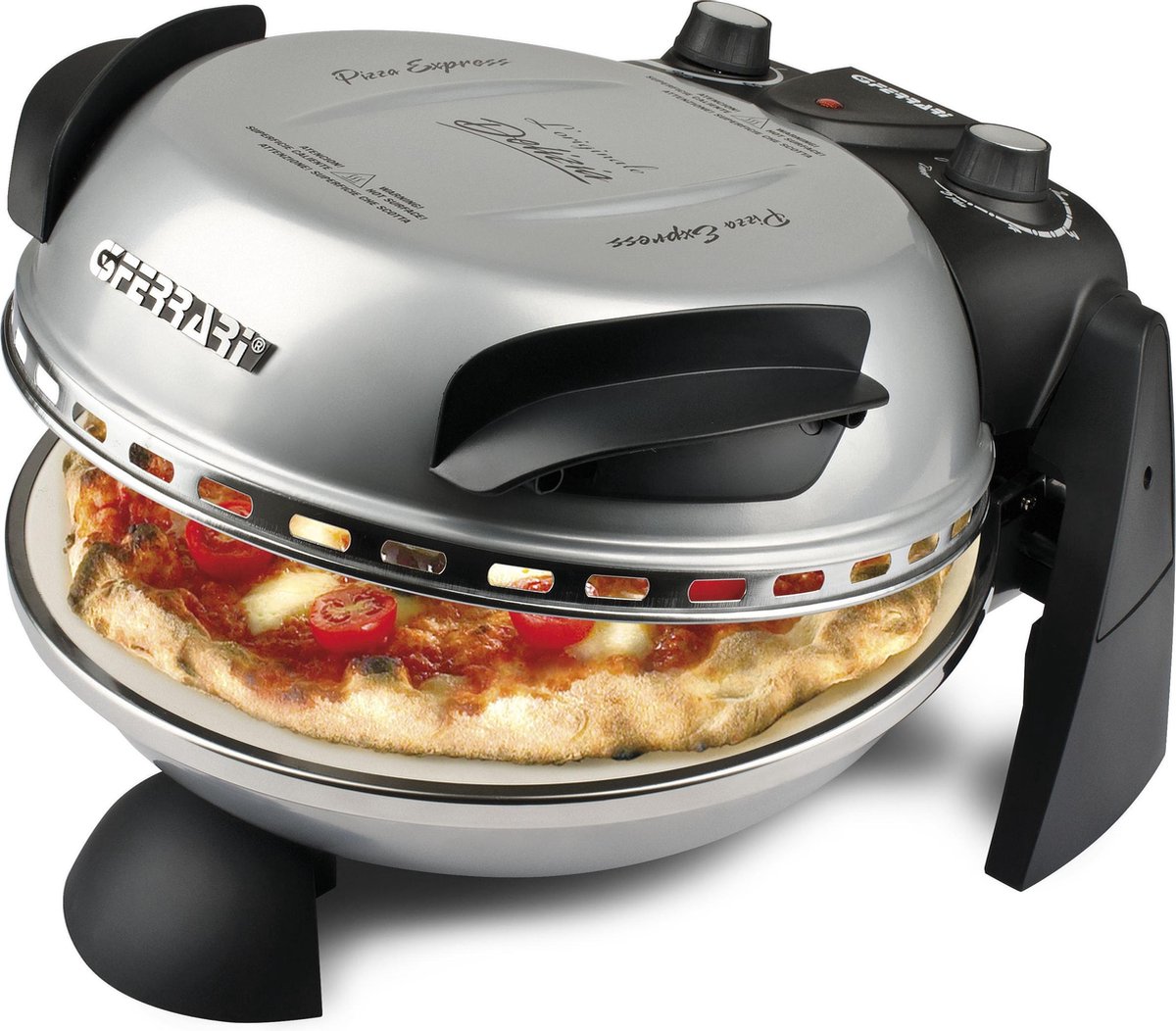 G3 Ferrari Delizia Pizza Oven Silver