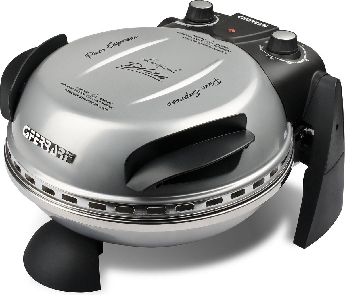 G3 Ferrari Delizia Pizza Oven Silver
