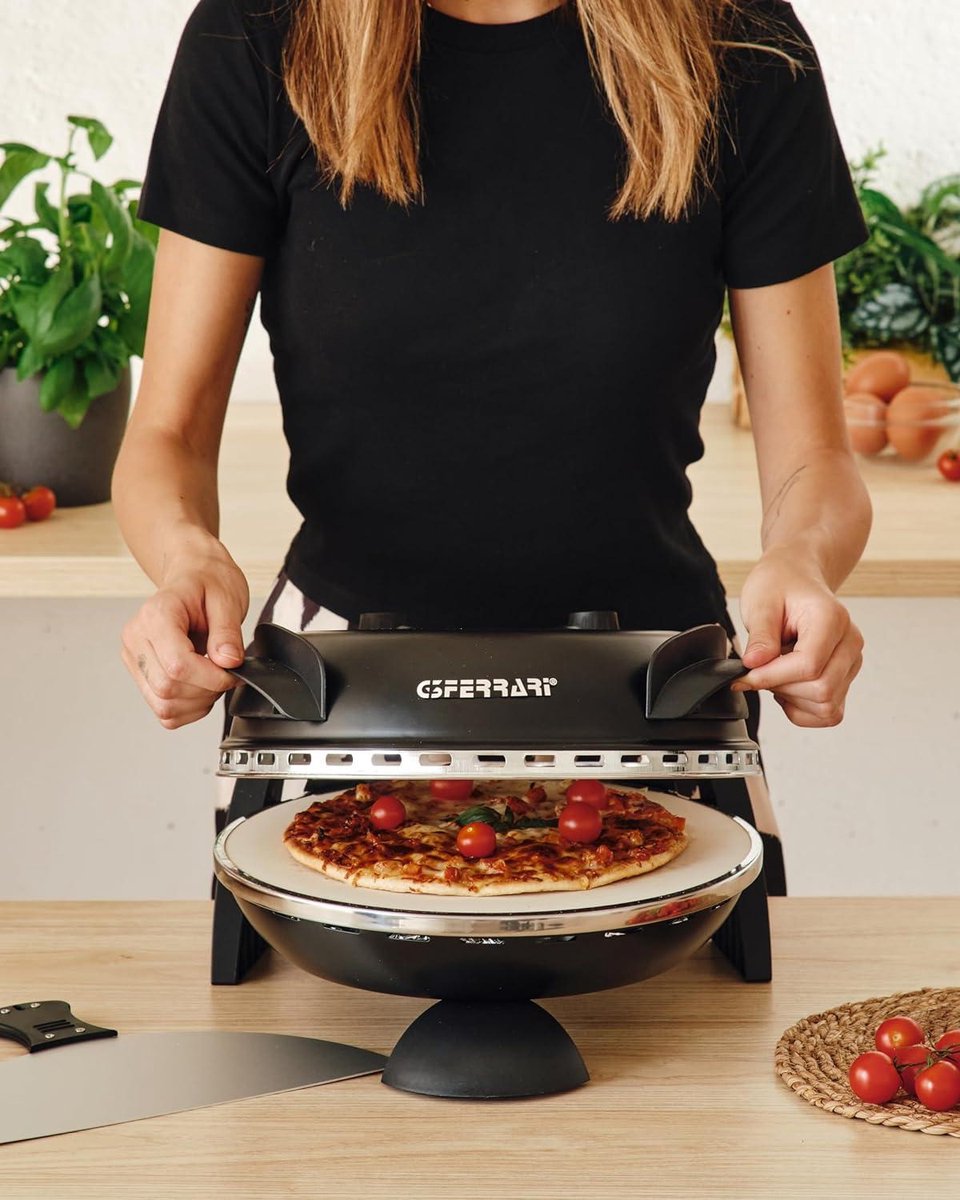 G3Ferrari Delizia EVO Elektrische Pizzaoven Zwart