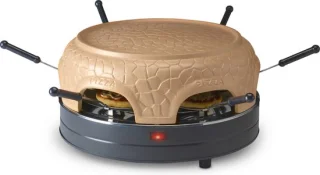 Gastronoma Pizzaoven 6-persoons Keramiek/Grijs 18310017