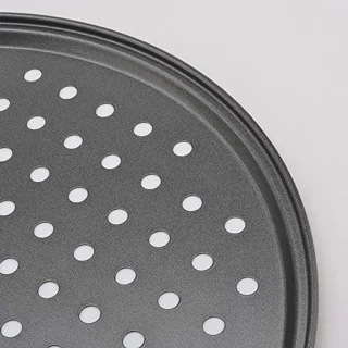 Geperforeerde pizzapan set 2x30 cm