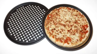 Geperforeerde pizzapan set 30 cm, 2 stuks
