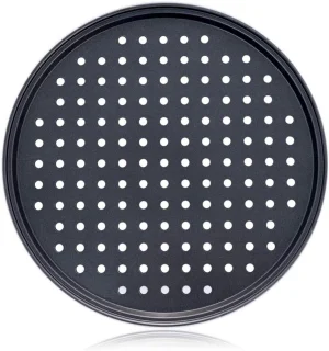 Geperforeerde pizzapan set 30 cm, 2 stuks