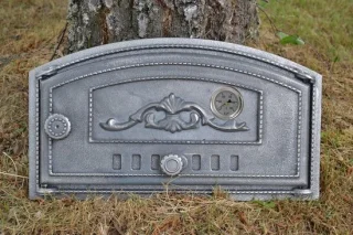 Robuuste gietijzeren ovensdeur: betere temperatuurcontrole voor pizza en brood