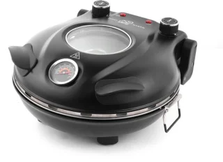 Glowstride Klaif Elektrische Pizzamaker 32 cm — compacte steenoven voor thuis