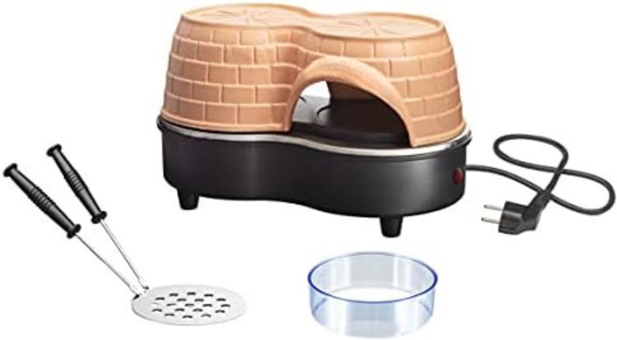 Gourmet Terracotta Klei Pizza Kap 21x22x32 cm