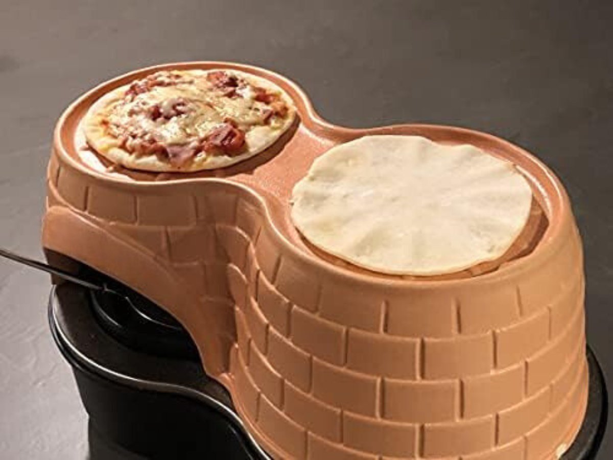 Gourmet Terracotta Klei Pizza Kap 21x22x32 cm