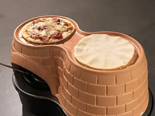 Gourmet Terracotta Klei Pizza Kap 21x22x32 cm
