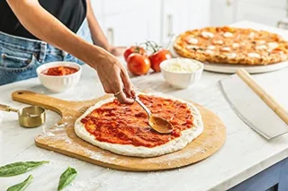 Gourmet XL Pizzasteenset - 3-delig