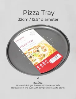 Griddle Set 3-delig + 32 cm Pizza Bakplaat