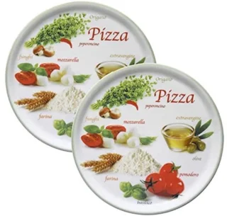 Groene pizzaplaat Ø 32 cm