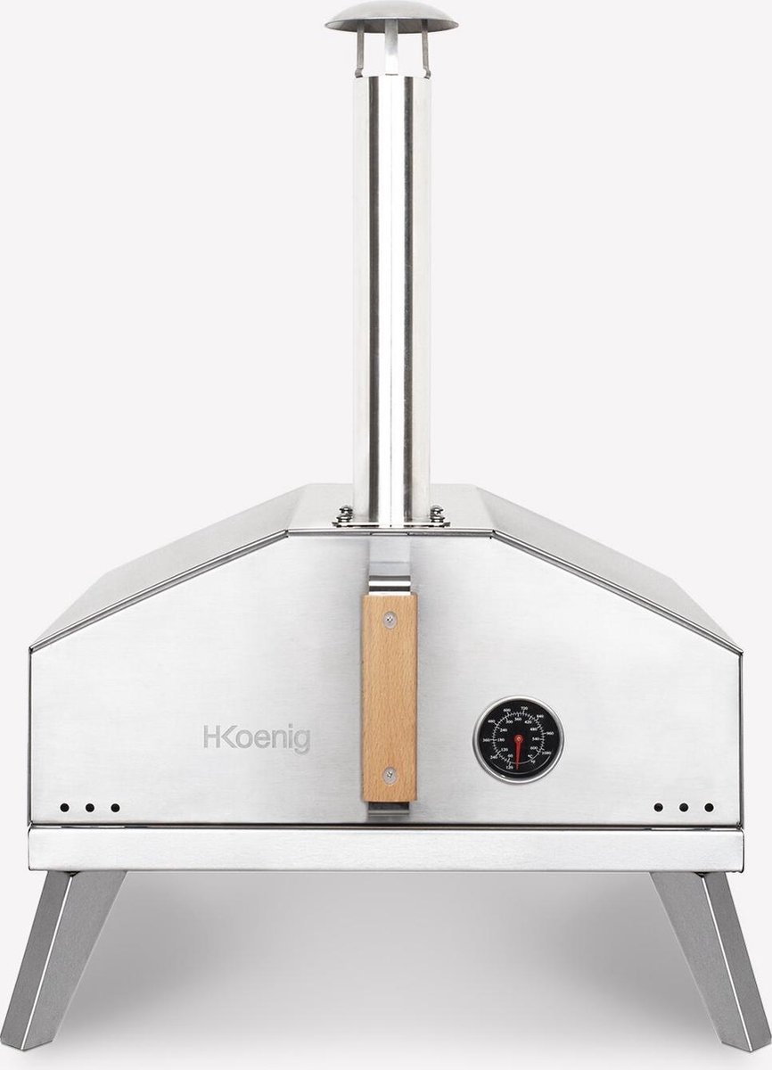 H. Koenig Gino440 Gas Pizzaoven RVS