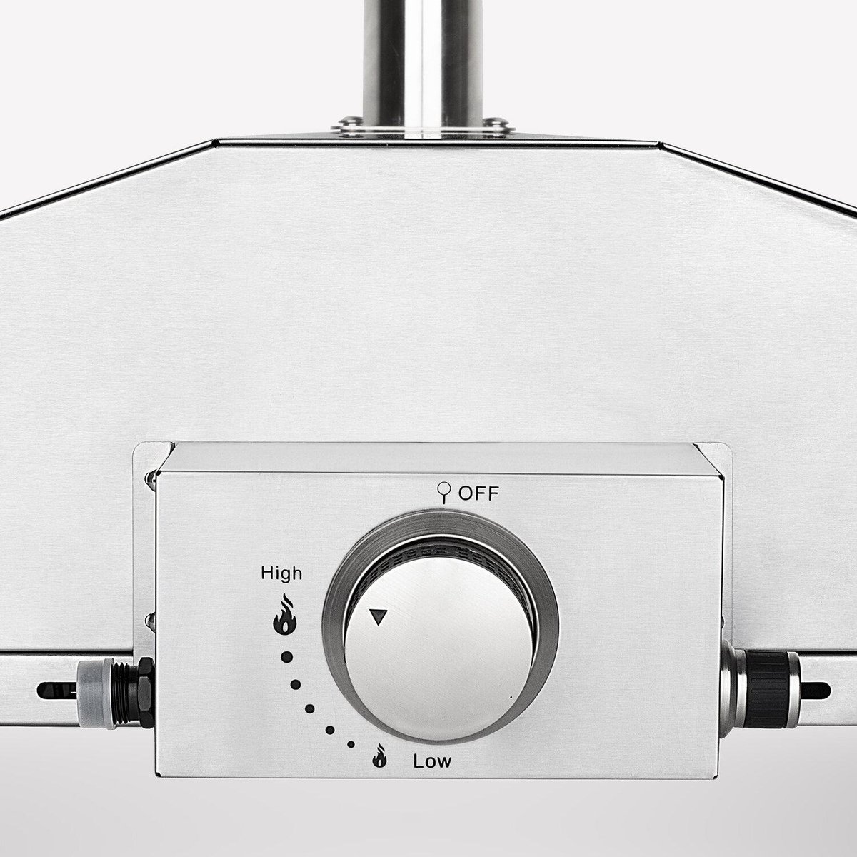 H. Koenig Gino440 Gas Pizzaoven RVS